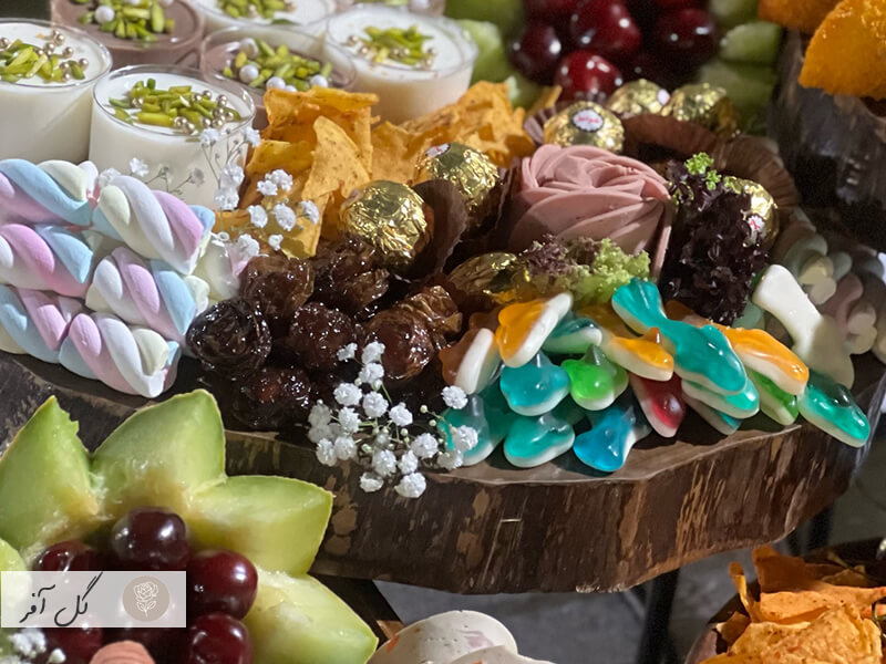 فینگر فود برای پذیرایی مراسم بله برون